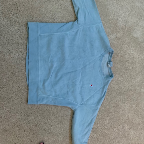 champion sweatshirt, light blue - Picture 6 of 6